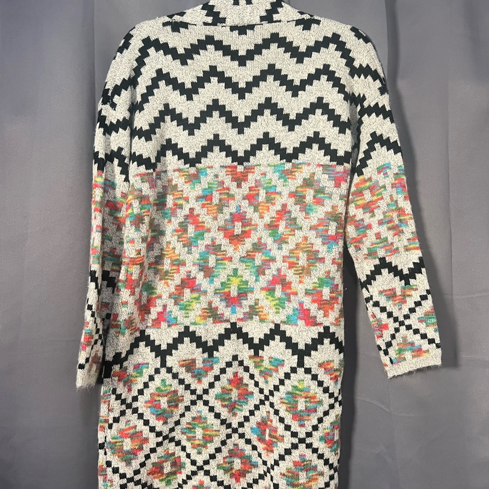 Debut Multicoloured Chevron Cardigan - Picture 2 of 2